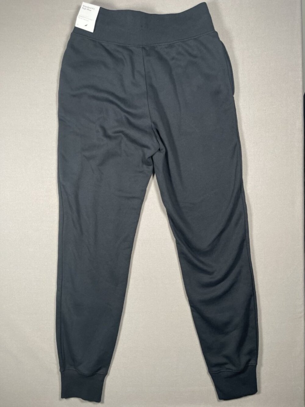 NWT Nike Phoenix High Rise Fleece Black Jogger Pants - Women Size Small X 30 - Picture 8 of 14